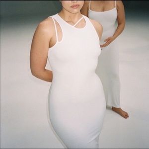 SKIMS Soft Lounge Rib Cutout Nightgown